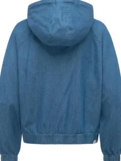 Ragwear Damen Outdoorjacke - Anndra Denim in blau