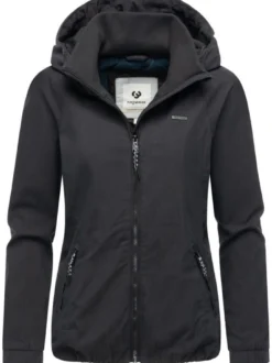 Ragwear Damen Outdoorjacke - Dizzie A YOUMODO in schwarz