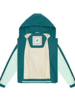 Ragwear Damen Outdoorjacke - Nicandra Sporty YOUMODO in aqua