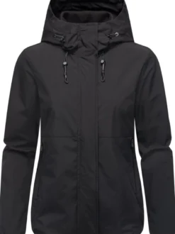 Ragwear Damen Outdoorjacke - Sunniva A in schwarz