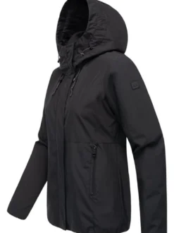 Ragwear Damen Outdoorjacke - Sunniva A in schwarz