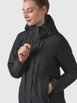 Ragwear Damen Outdoorjacke - Sunniva A in schwarz