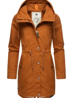 Ragwear Damen Parka - Canny in orange