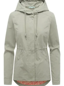 Ragwear Damen Parka - Dankira in schilf