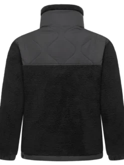 Ragwear Damen Plüschjacke - Arctika in schwarz