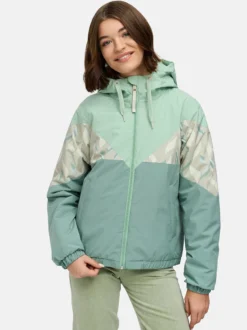 Ragwear Damen Regenjacke - Rochele Warm YOUMODO in grün