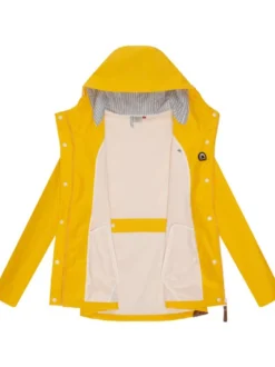 Ragwear Damen Regenjacke - YM-Marge in gelb