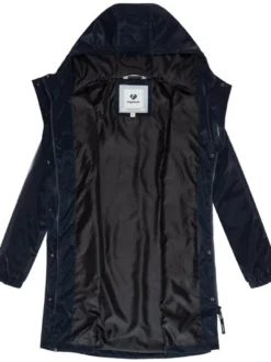 Ragwear Damen Regenmantel - Husty Rainy in marine