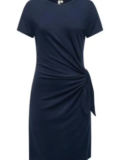 Ragwear Damen Shirtkleid - Knotta in marine