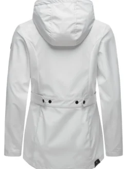 Ragwear Damen Softshelljacke - Margge Shell in weiß
