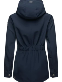 Ragwear Damen Softshelljacke - Monadde Softshell in marine
