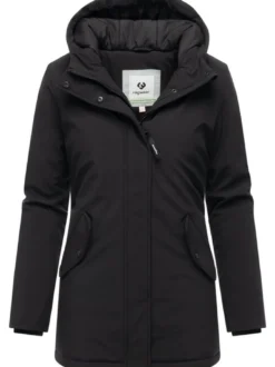 Ragwear Damen Softshellmantel - Navanuti in schwarz