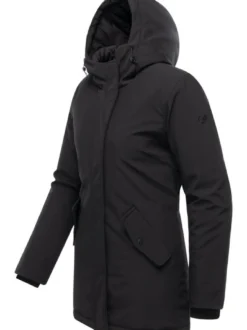 Ragwear Damen Softshellmantel - Navanuti in schwarz