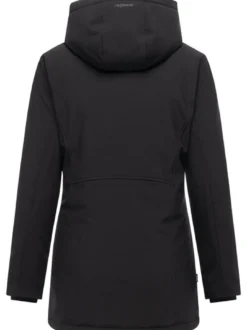 Ragwear Damen Softshellmantel - Navanuti in schwarz