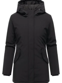 Ragwear Damen Softshellmantel - Navanuti in schwarz