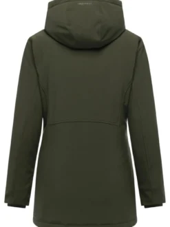 Ragwear Damen Softshellmantel - Navanuti in oliv