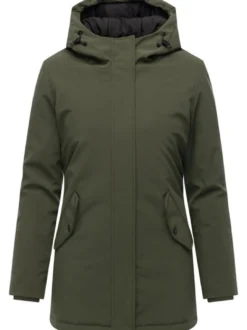 Ragwear Damen Softshellmantel - Navanuti in oliv