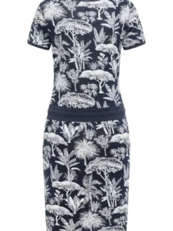 Ragwear Damen Sommerkleid - Baomi Tropic YOUMODO in marine