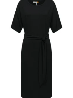 Ragwear Damen Sommerkleid - Pallerma in schwarz