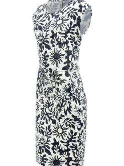 Ragwear Damen Sommerkleid - Taggien Print in blau