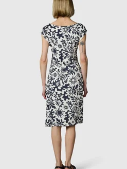 Ragwear Damen Sommerkleid - Taggien Print in blau
