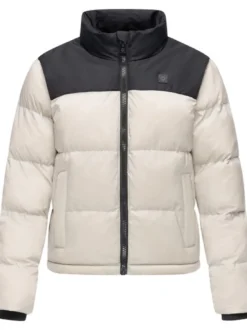 Ragwear Damen Steppjacke - Serah in ecru