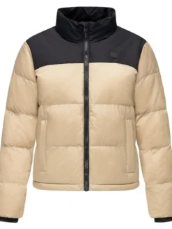 Ragwear Damen Steppjacke - Serah in taupe
