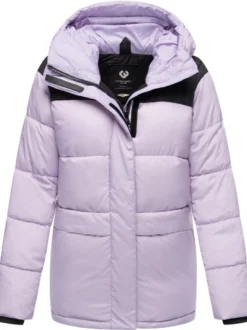 Ragwear Damen Steppjacke - Wikesh in flieder