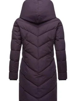 Ragwear Damen Steppmantel - Natalka in lila