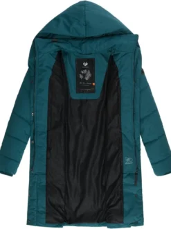 Ragwear Damen Steppmantel - Natalka in grün