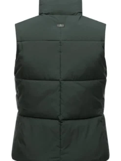 Ragwear Damen Steppweste - Ailish in grün