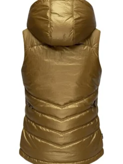 Ragwear Damen Steppweste - Hesty Bling in gold