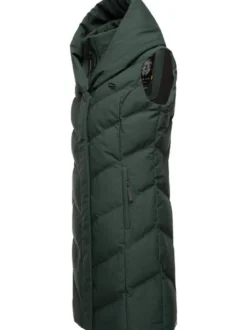Ragwear Damen Steppweste - Natalka Vest in aqua