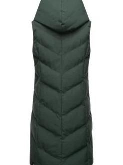 Ragwear Damen Steppweste - Natalka Vest in aqua