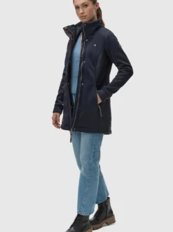 Ragwear Damen Sweatjacke - Letrice Bonded in marine