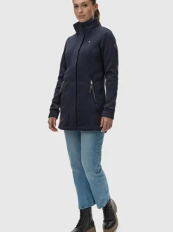 Ragwear Damen Sweatjacke - Letrice Bonded in marine