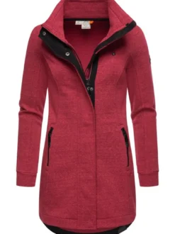 Ragwear Damen Sweatjacke - Letrice in rosa