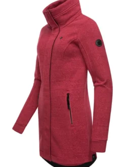 Ragwear Damen Sweatjacke - Letrice in rosa