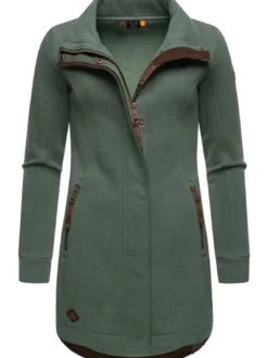 Ragwear Damen Sweatjacke - Letrice in grün