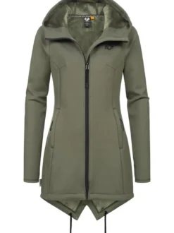 Ragwear Damen Sweatjacke - Wingi in oliv