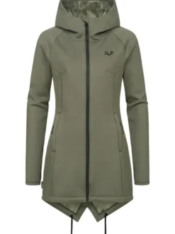 Ragwear Damen Sweatjacke - Wingi in oliv