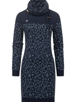 Ragwear Damen Sweatkleid - Chloe Dress in marine