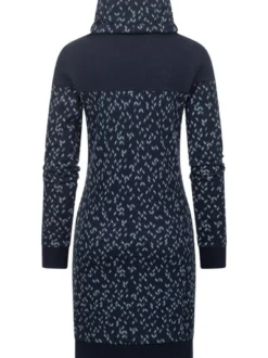 Ragwear Damen Sweatkleid - Chloe Dress in marine