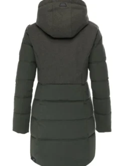 Ragwear Damen Winterjacke - Ashani Block Intl. in oliv