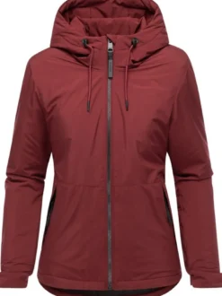 Ragwear Damen Winterjacke - Bevin Warm YOUMODO in bordeaux