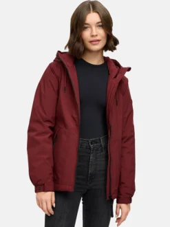 Ragwear Damen Winterjacke - Bevin Warm YOUMODO in bordeaux