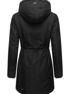 Ragwear Damen Winterjacke - Dakkota in schwarz