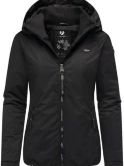 Ragwear Damen Winterjacke - Dizzie Winter in schwarz