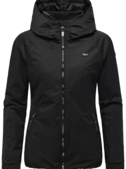 Ragwear Damen Winterjacke - Dizzie Winter in schwarz