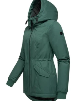 Ragwear Damen Winterjacke - Dowey Warm in grün